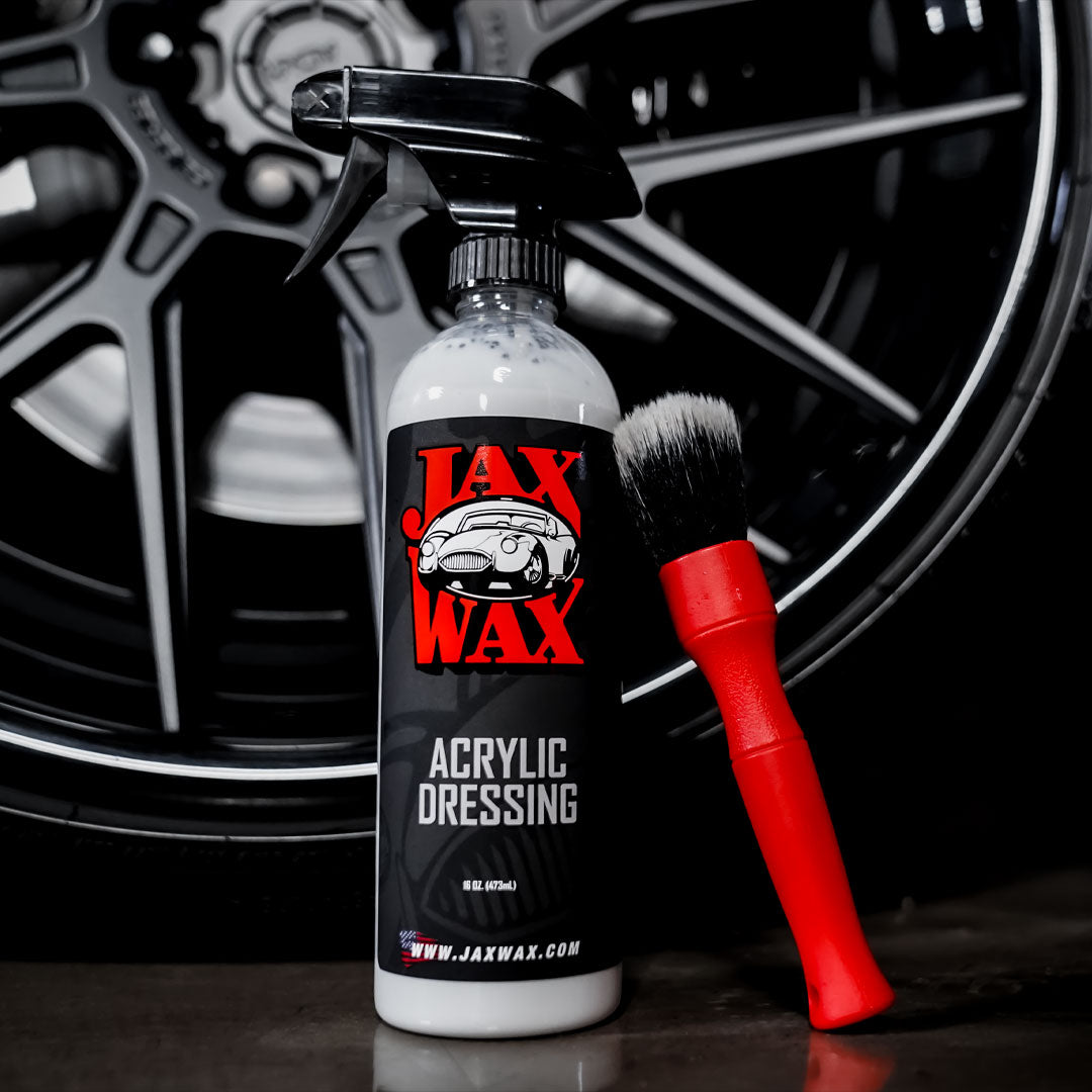 Apex Acrylic Tire Shine/Protectant - 16 oz Semi-Permanent - 6+ Months Durability - Easy to Apply - High Shine - Fast Drying - No Sling - Layerable