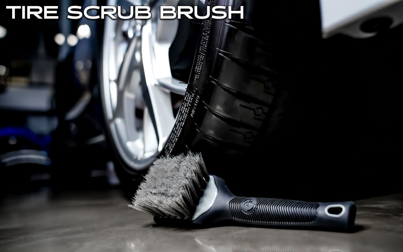 Jax Wax, HD Tire Scrub Brush, Detailing, Scrub Brush, Tire Cleaner, Tire  Brush