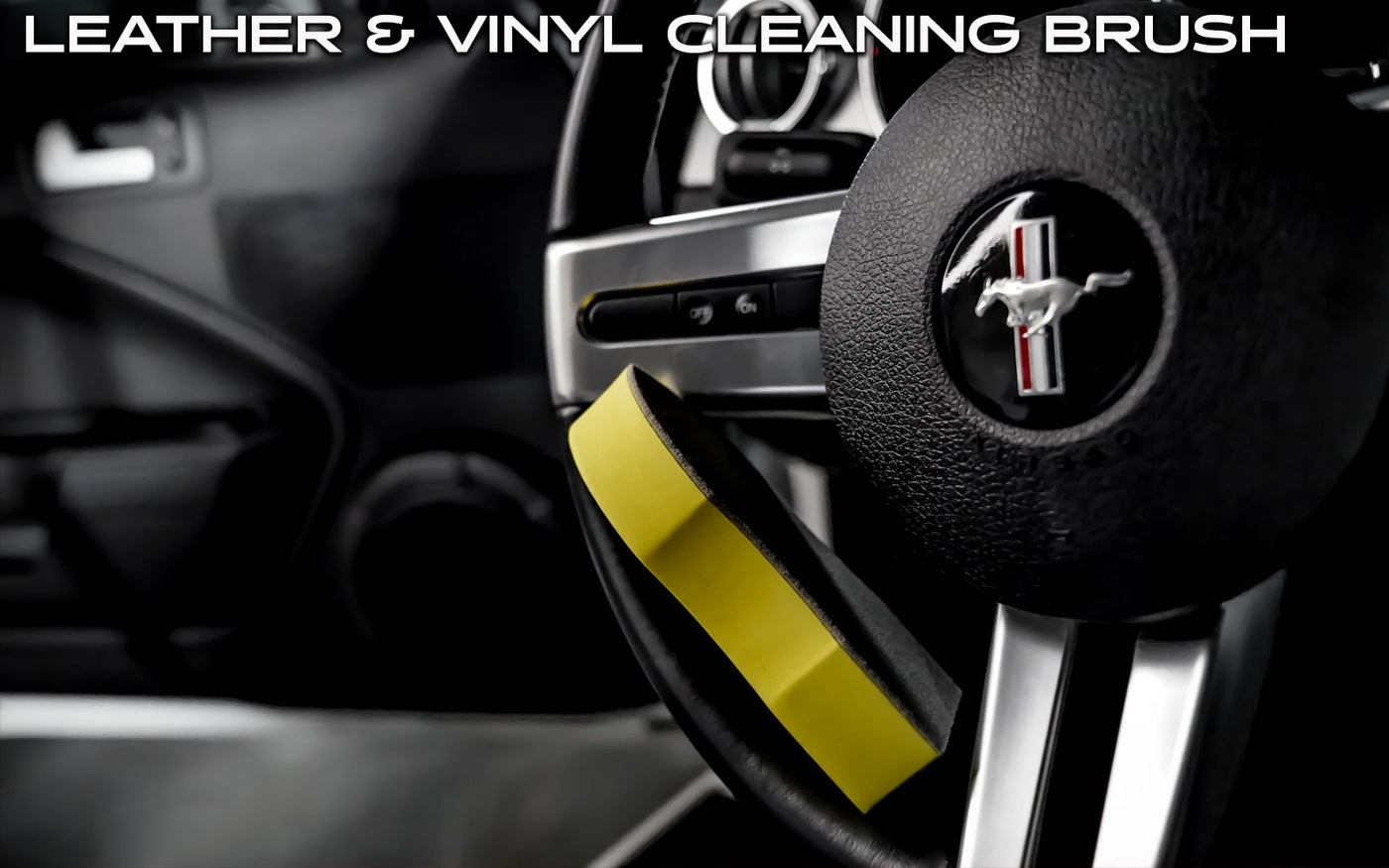 Leather & Vinyl Cleaning Brush