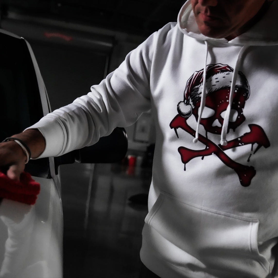 XMAS SKULL & BONES HOODIE