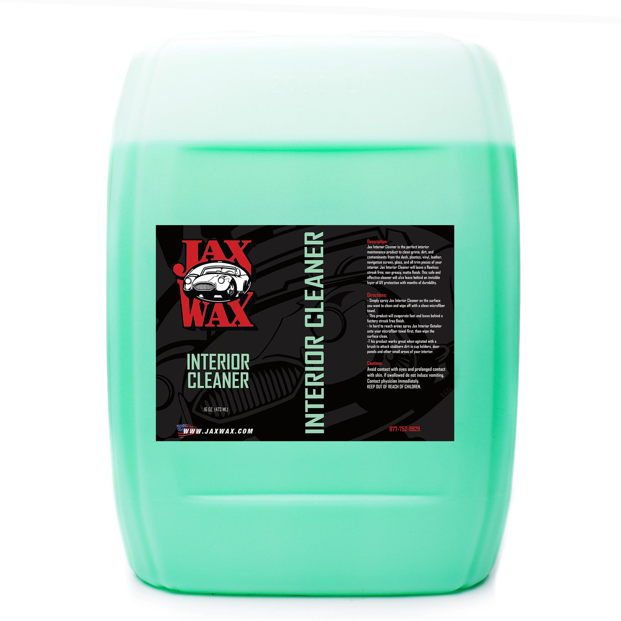 Jax Wax, Interior Cleaner