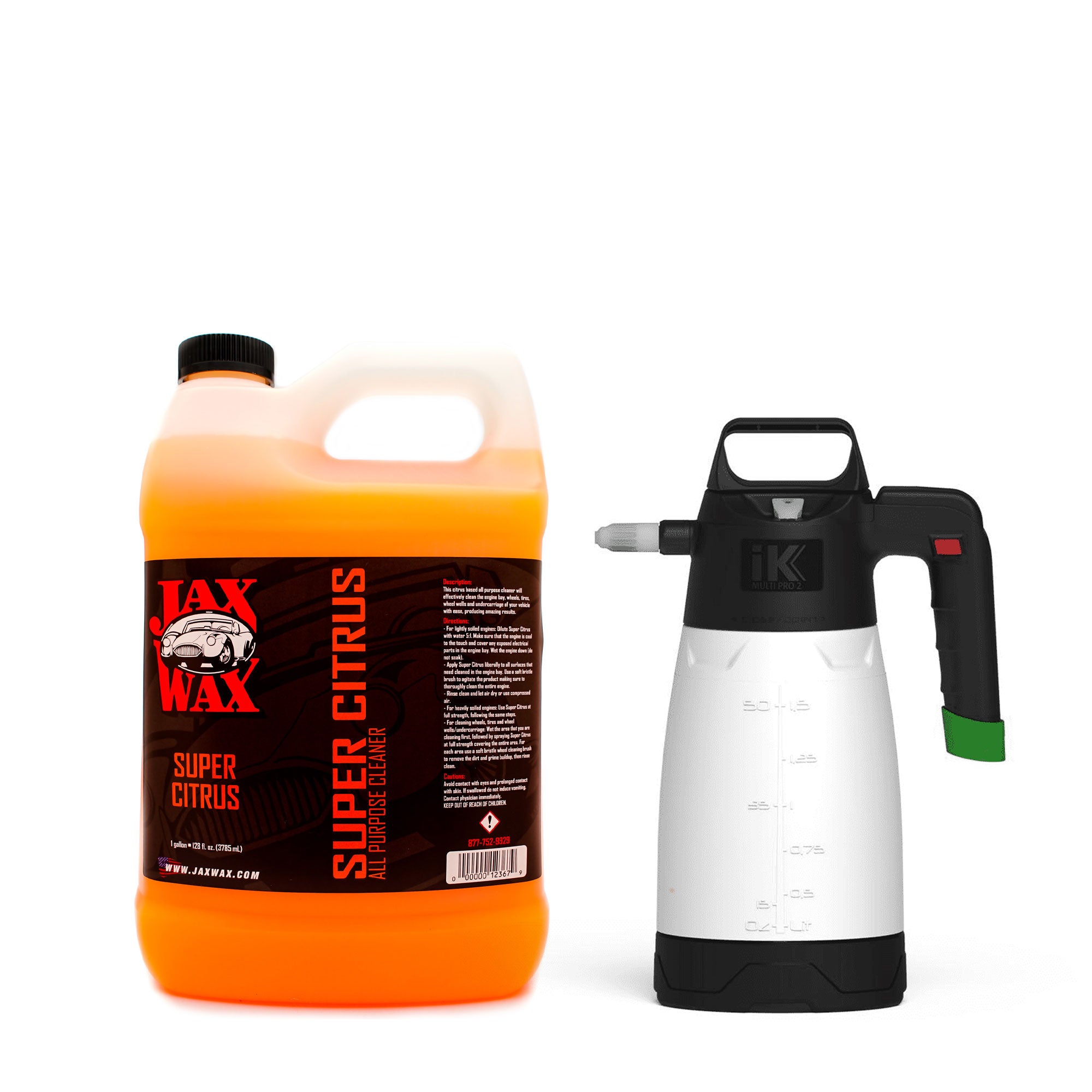 iK Pump Sprayer Combo KIT (2-Pack) 35 oz iK Foam 1.5 Professional Auto  Detailing Foamer + iK Multi 1.5 Multi-Purpose Pressure Sprayer