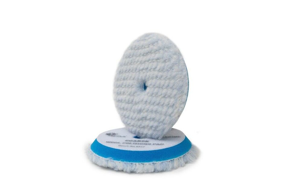 RUPES TWISTED WOOL PAD WHITE / BLUE 125MM